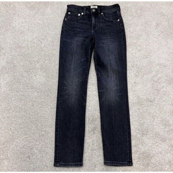 J. Crew Women’s Black Toothpick Skinny Jeans Size 23 Petite Pockets - Picture 1 of 10